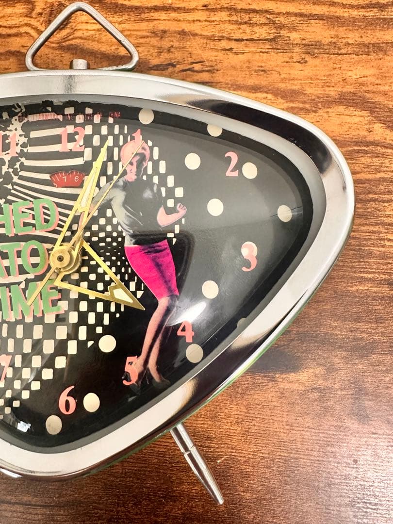 希少 レトロ 目覚まし時計（手巻き） - メルカリ