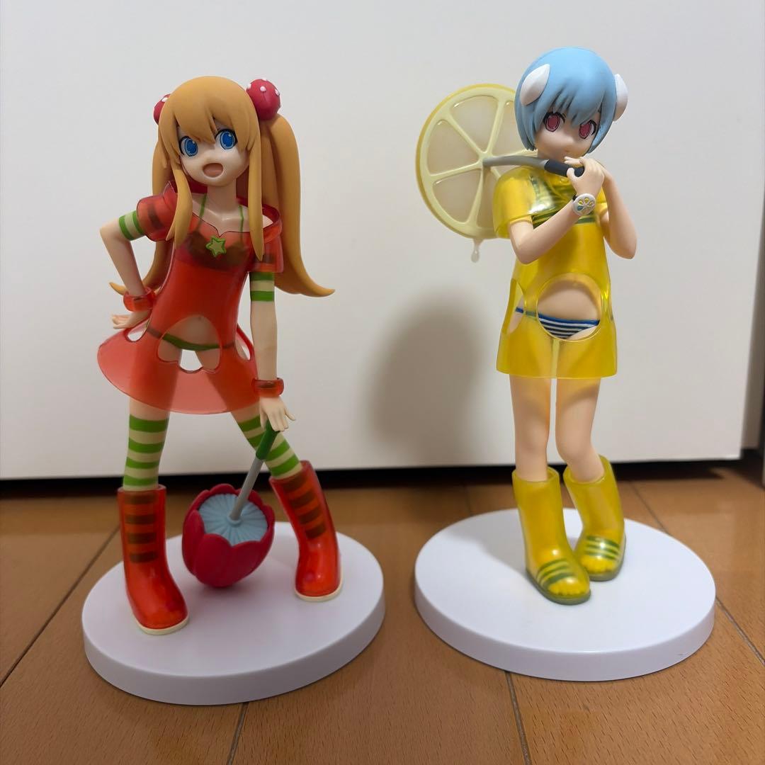 新世紀エヴァンゲリオン アスカ レイ エクストラフィギュアフルーツ