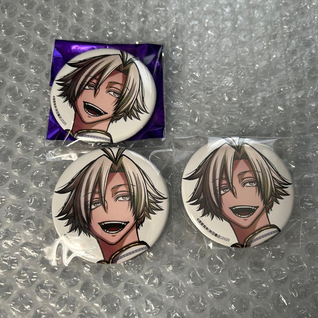 桃源暗鬼 コミケ アフコミ C107 缶バッジ カード 秋田書店 桃宮唾切