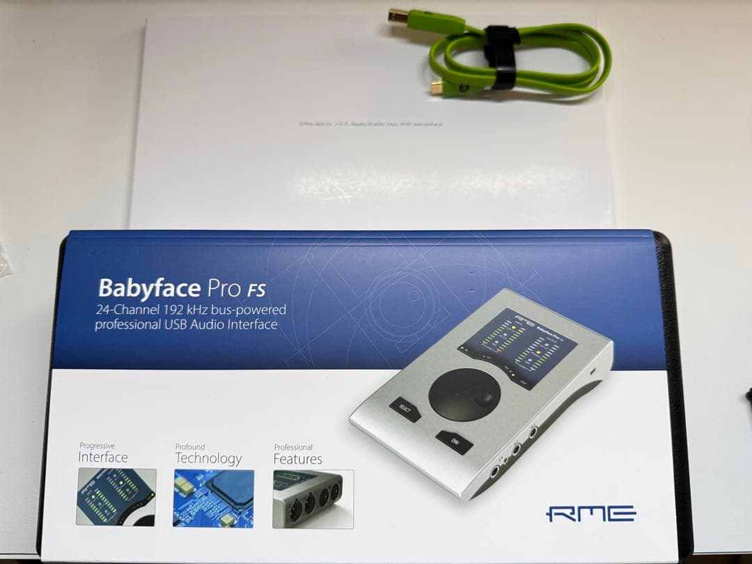 国内正規品RME babyface pro fs +おまけ RME BABYFACE PRO FS 【ユーザー登録で3年保証】国内正規品 : サン