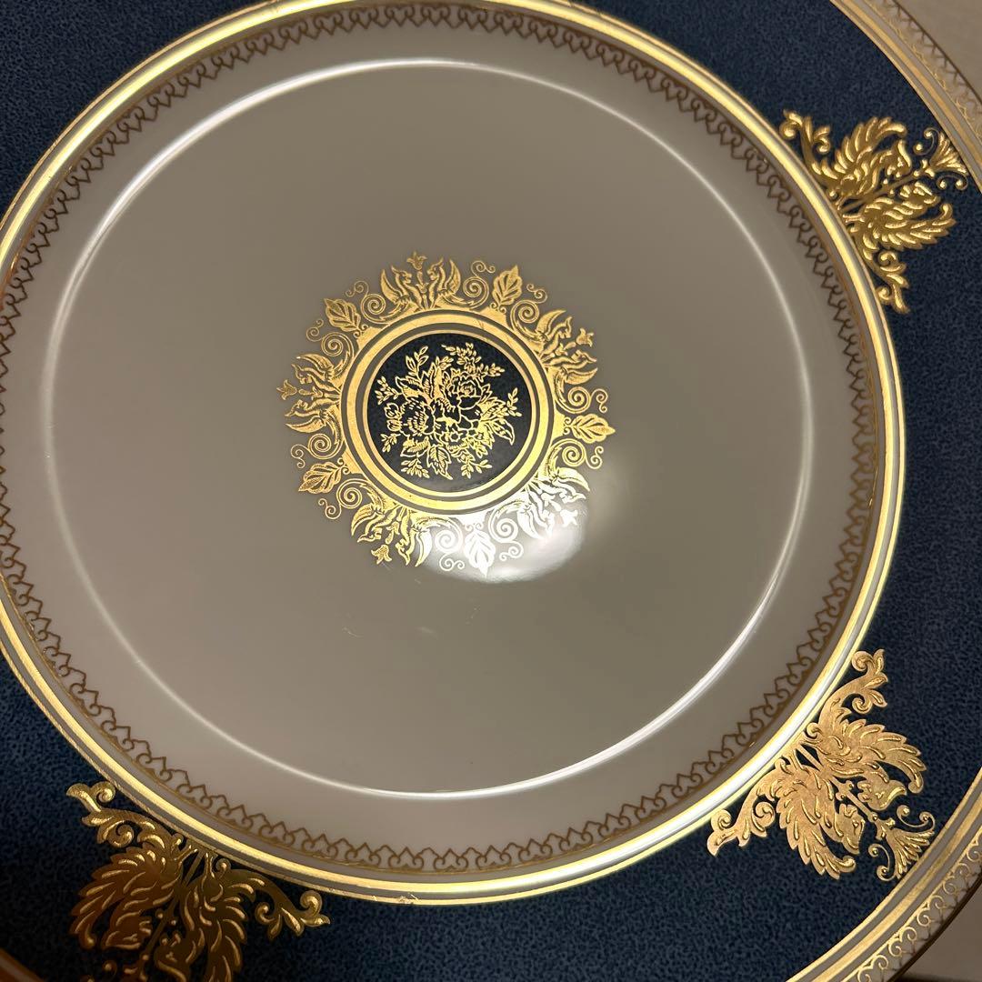 ウェッジウッド　コロンビア　パウダーブルー　ディナープレート　27.5cm