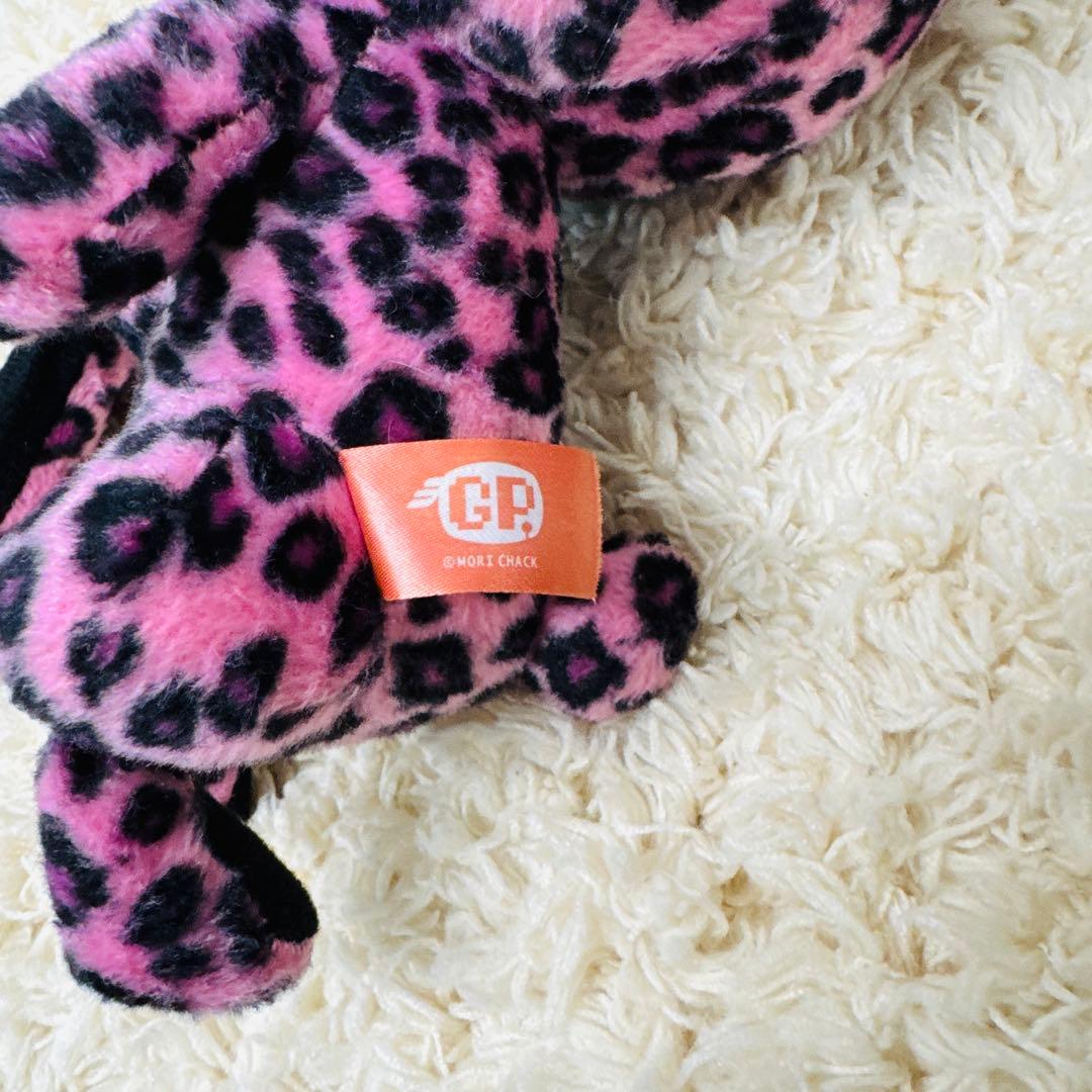 チャックスGP 汎用うさぎ ヒョウ柄 ピンク ぬいぐるみ Ver．2.0