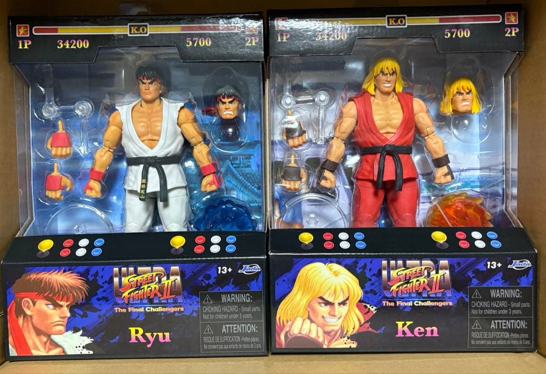 Jada ストリートファイターII リュウ・ケン Amazon.co.jp: Jada Toys ストリートファイターII 6インチ リュウ