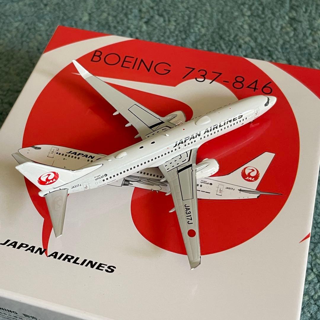 JAL 737-800 日本航空 JA317J 1:400 ph - メルカリ