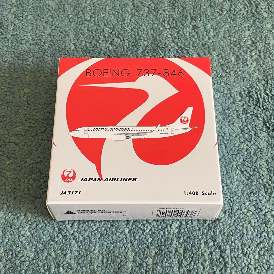 JAL 737-800 日本航空 JA317J 1:400 ph - メルカリ