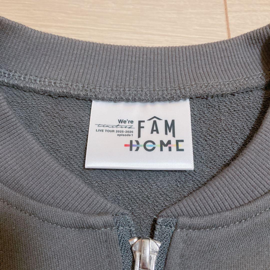 美品・試着のみ】timelesz♡FAMドームツアージップアップカーディガンA