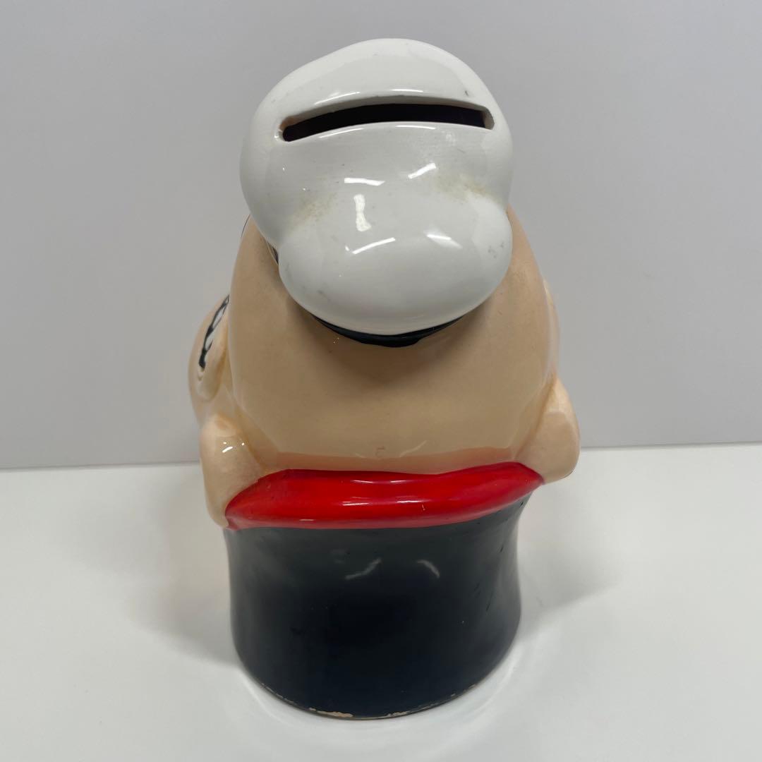 当時物 POPEYE ポパイ 陶器製 顔型 貯金箱 - メルカリ