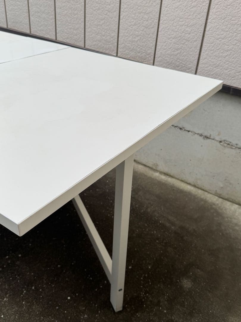 IKEA NORDEN イケア ノールデン ゲートレッグ 折り畳みテーブル 白