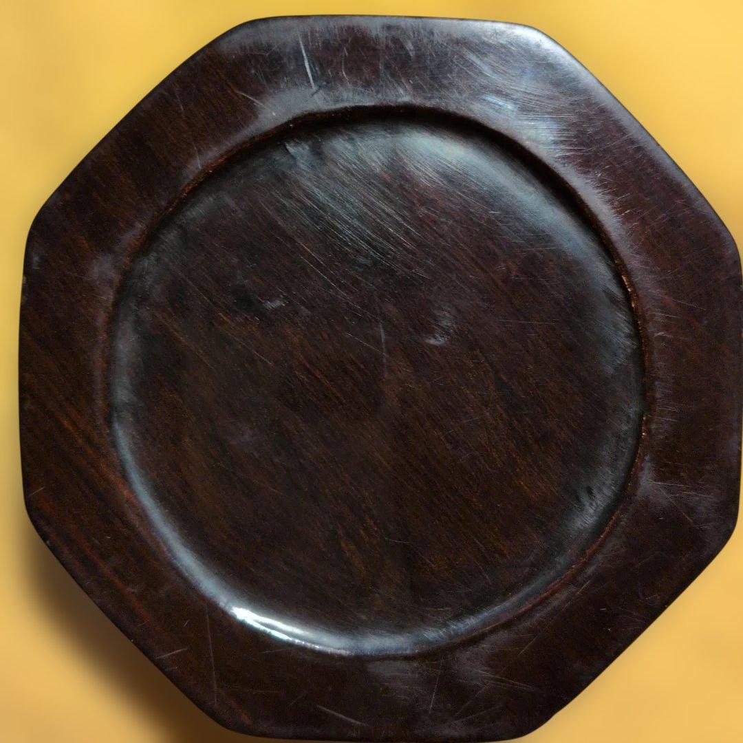 中国美術【八角形硯】馬＆魚 骨董 鑑賞 - メルカリ