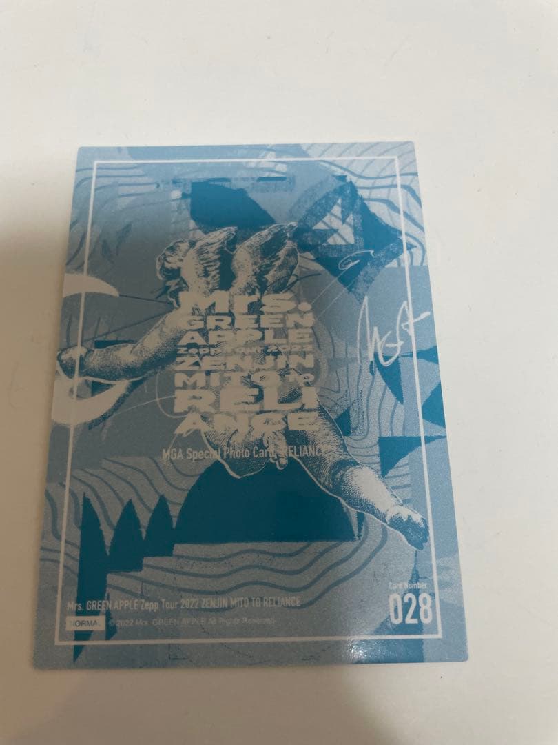 ミセス フォトカード ゼンジン未踏とリライアンス復誦編 藤澤涼架 28番