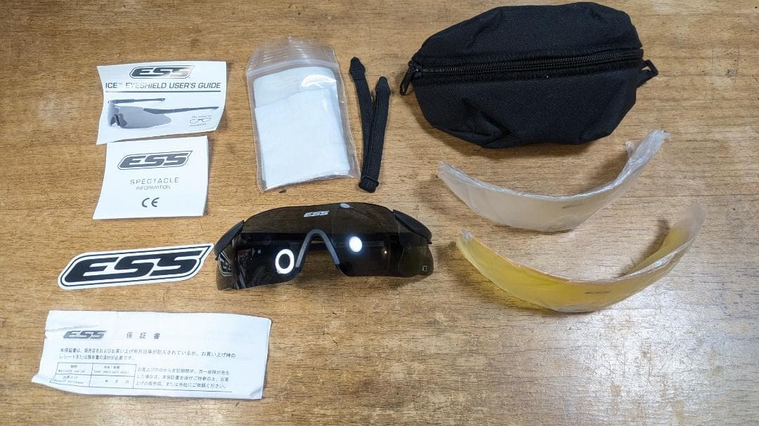 ESS ICE 3LENS 3LS　防弾レンズ　極美品　ノーベルアームズ ICE-3LS Kit | ESS EyePro