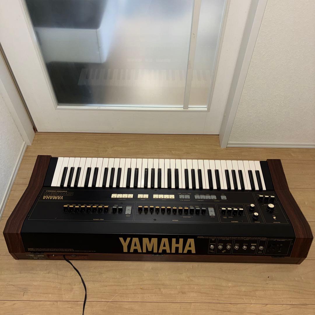 希少 完動品 Yamaha SK-20 初代アナログシンセサイザー 美品 - メルカリ