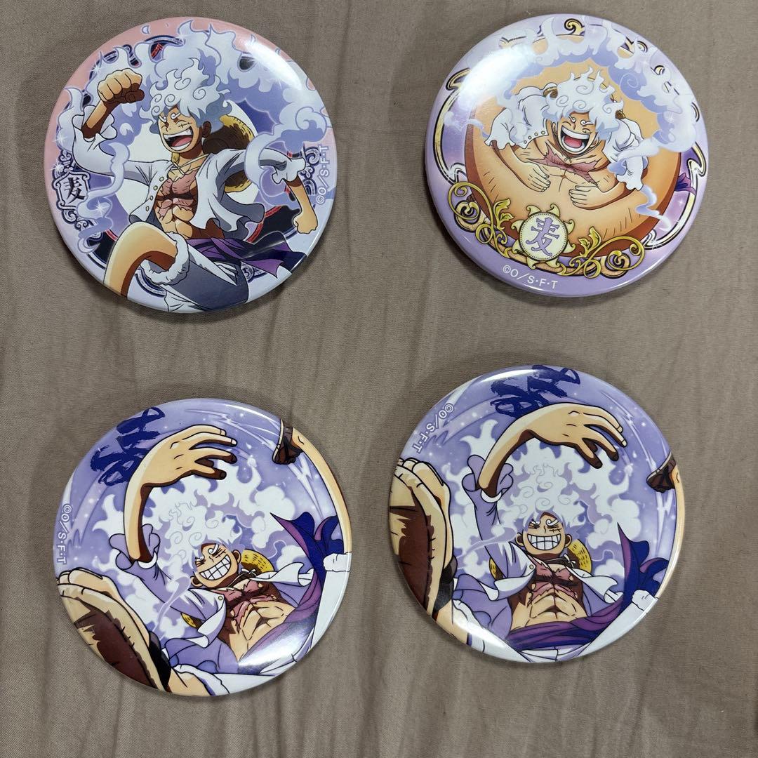 ワンピース ルフィ ニカ 缶バッジ セット - メルカリ