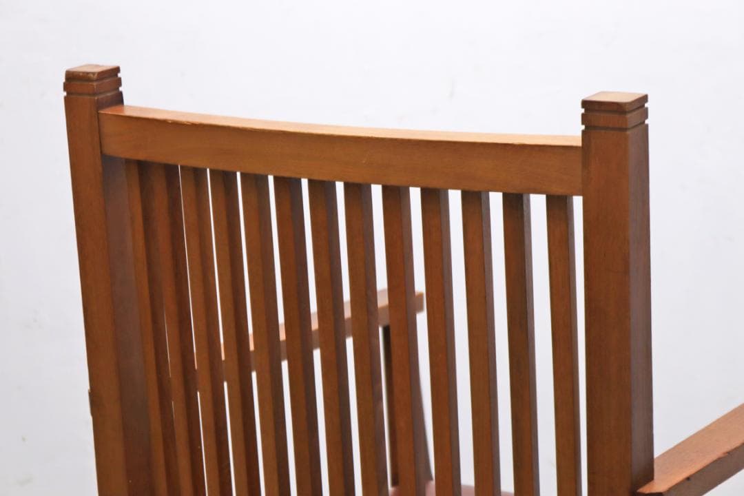 AREA エリア A-1-A 本革 ウォールナット アーム ダイニングチェア 6