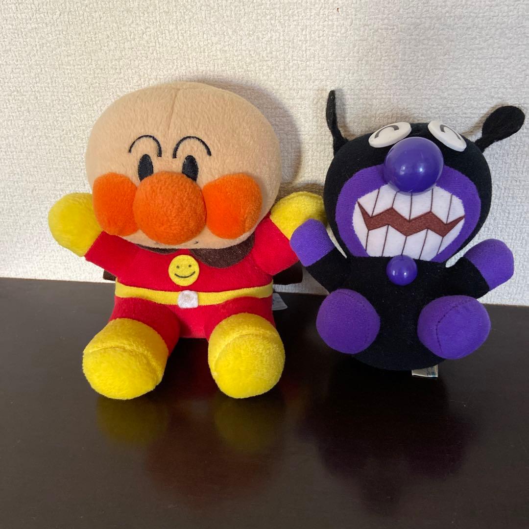 それいけ‼︎ アンパンマン バイキンマン ぬいぐるみ - メルカリ