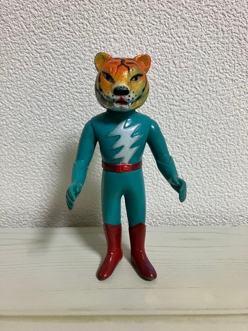 ブルマァク 鉄人タイガーセブン ソフビ人形 昭和レトロ 当時物 - メルカリ