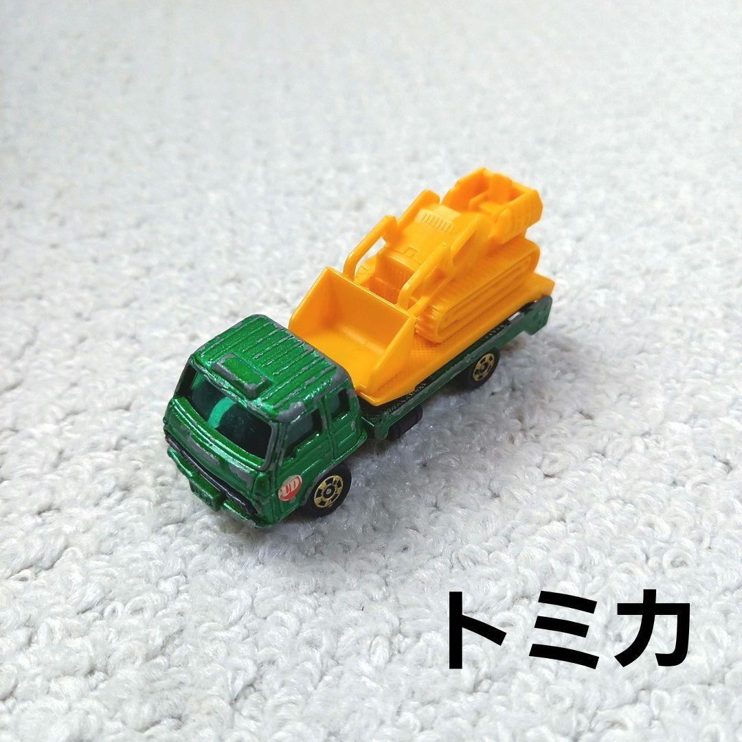 トミカ　ニッサンディーゼル コンドル ブルドーザキャリア　ミニカー　激レア当時物 ミニカーショップ ケンボックス トミカ 赤箱(日本製)☆56☆日産