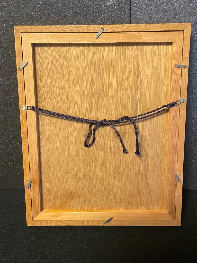 むむむ　田中忠雄、「弟子の足を洗う」　リトグラフ　サインあり