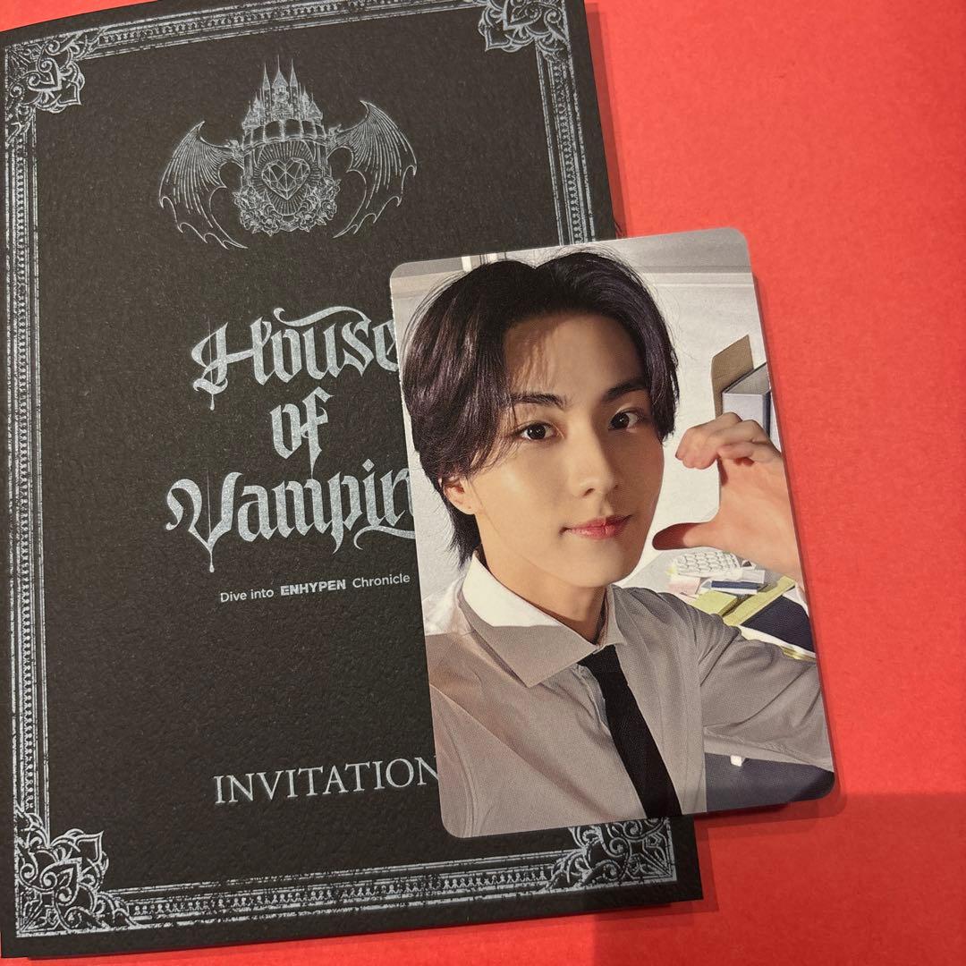 ENHYPEN House of Vampire 招待状とカード ジョンウォン - メルカリ