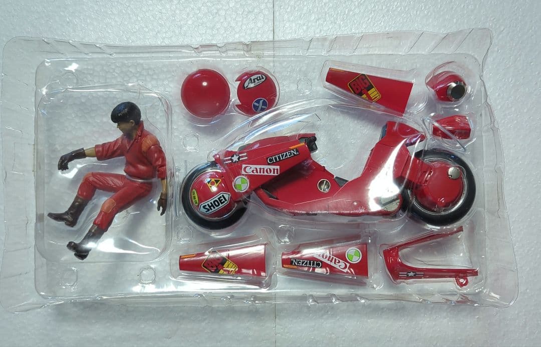 ポピニカ魂 PX-03 金田のバイク AKIRA(アキラ) フィギュア バンダイ AKIRA ポピニカ魂 PX-03 金田のバイク 2004年発売だけど2023年の今ご