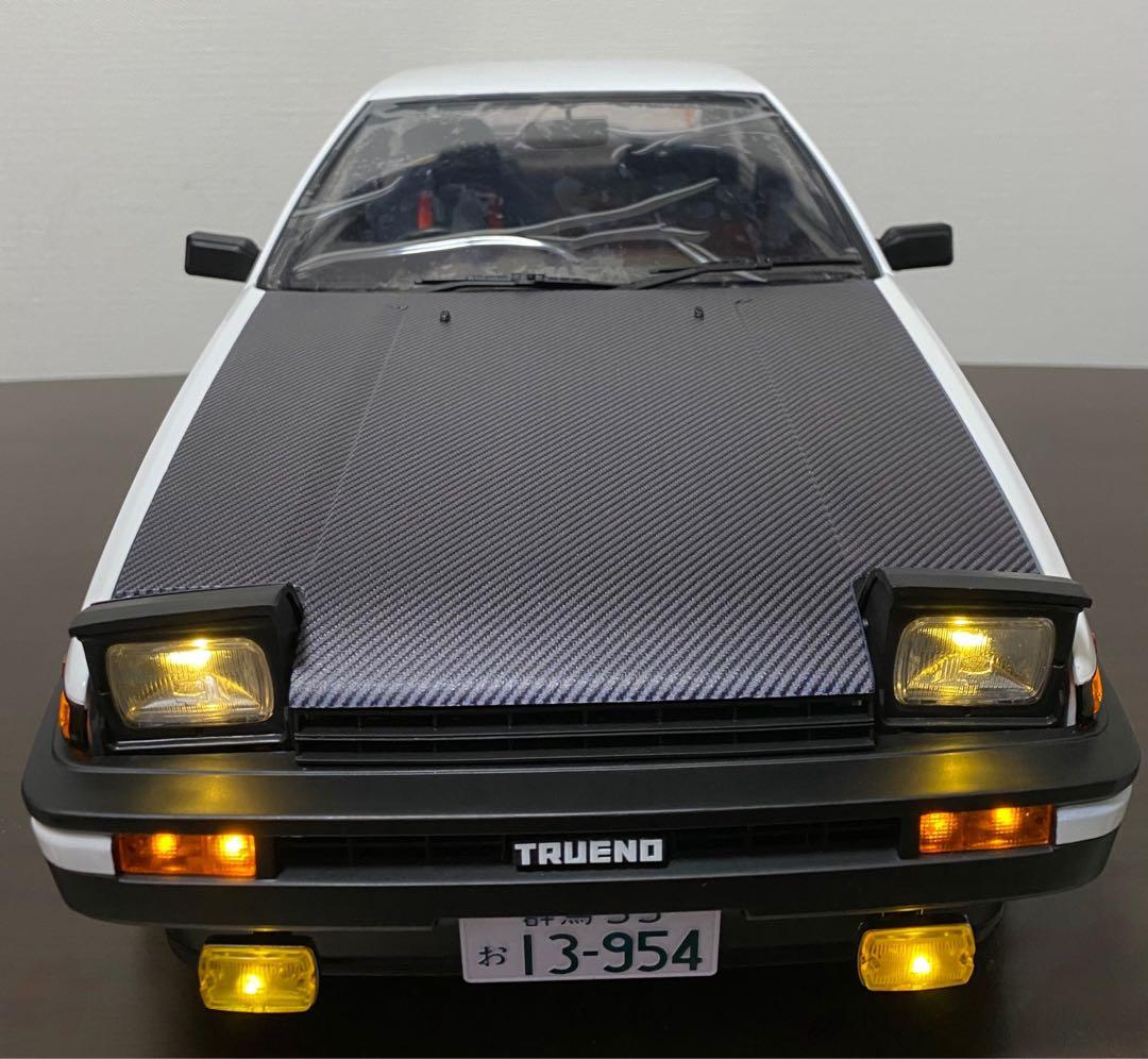 ディアゴスティーニ1/8 頭文字DのAE86ハチロクカスタム完成品 - メルカリ