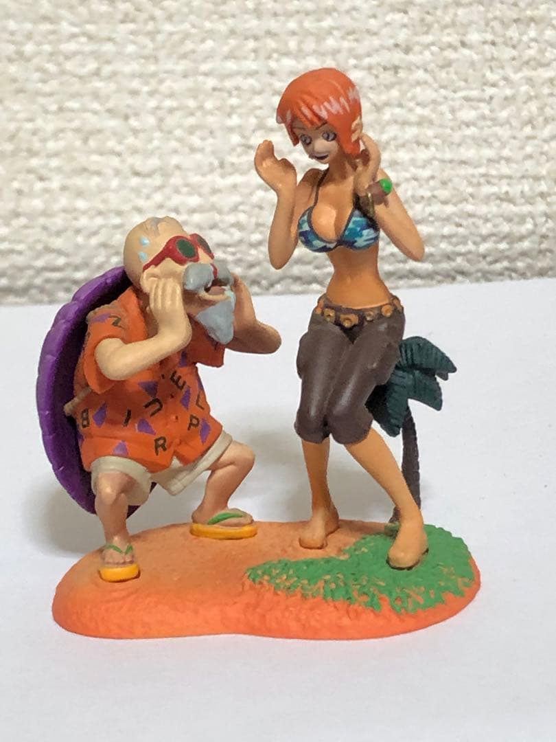 ドラゴンボールカプセル ワンピース 亀仙人 ナミ - メルカリ