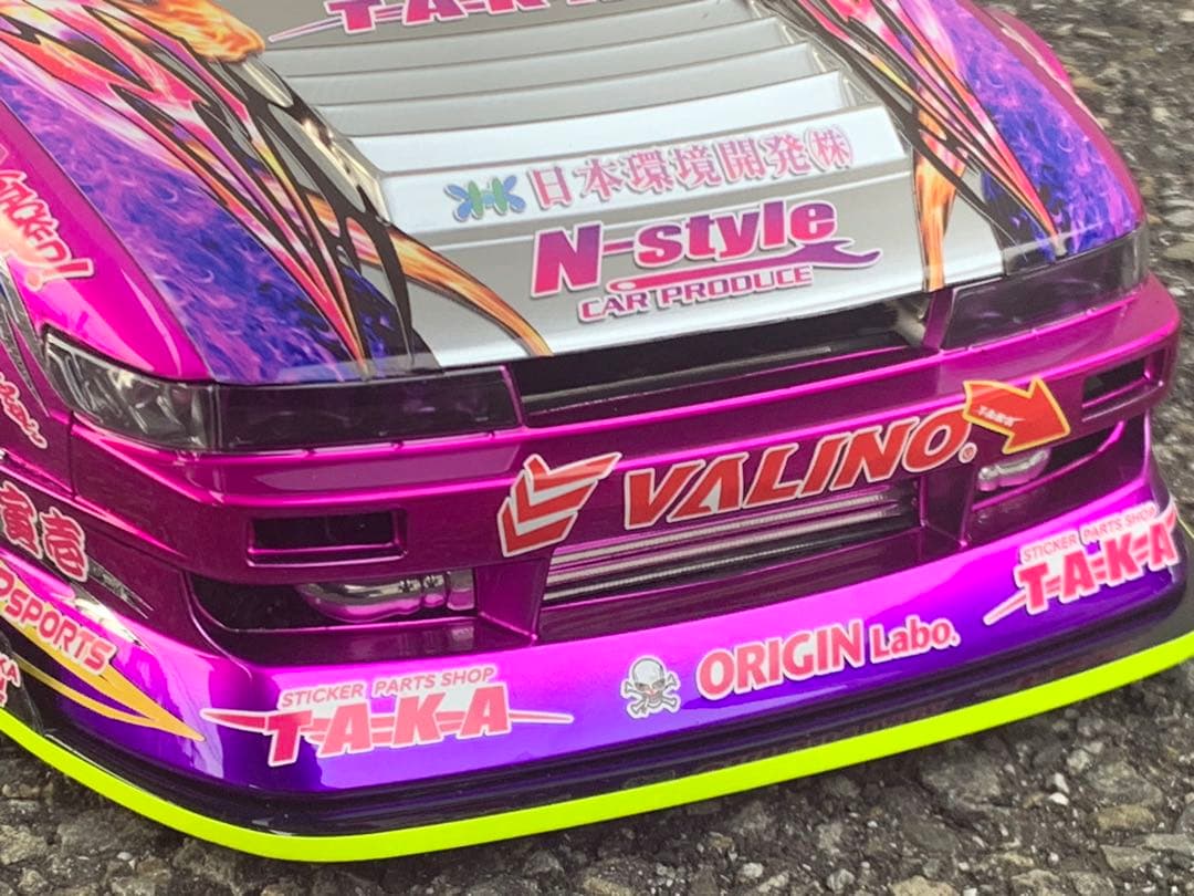 アディクション S13 シルビア V8 2024中村直樹選手 未使用ボディ