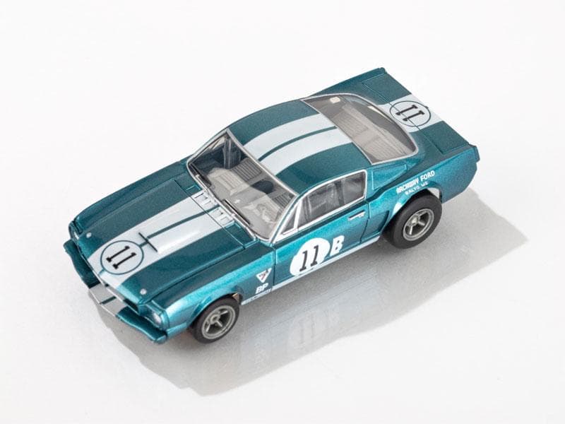 AFX Mega G+☆1965 Shelby Mustang GT350R AFX Mega-G+ 1965 Shelby GT350 HO Slot Car - BRS Hobbies