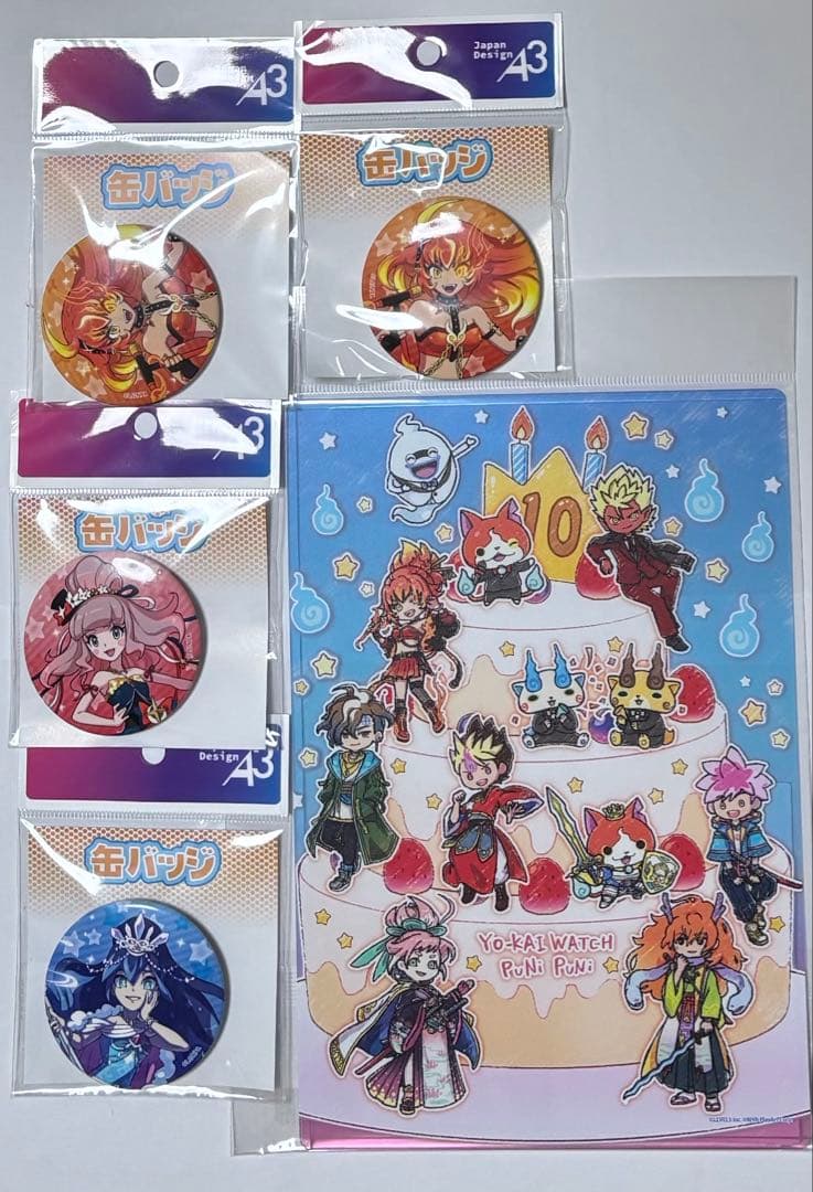 妖怪ウォッチぷにぷに 缶バッジ キャラクリアケース ふぶき姫