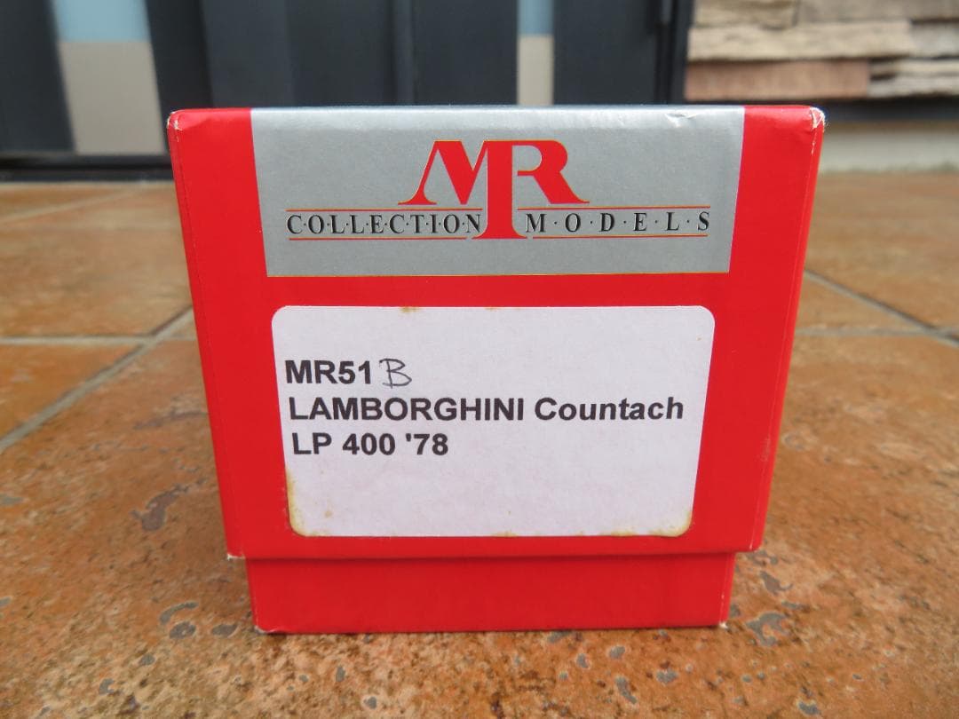 MR社製 1/43 ランボルギーニカウンタックLP400 499台限定生産品 - メルカリ