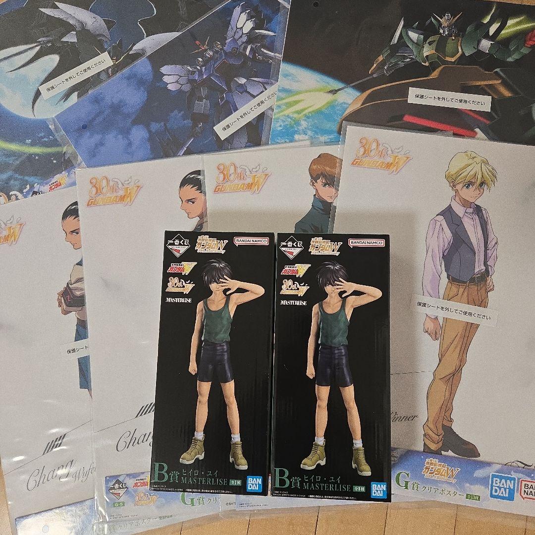 新機動戦記ガンダムW 30th B賞 ヒイロ・ユイ フィギュア 一番くじ 新機動戦記ガンダムW 30th Anniversary - B賞 ヒイロ・ユイ