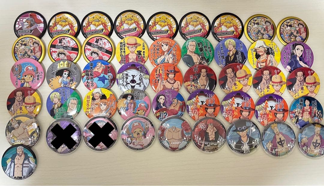 USJ限定 ワンピース缶バッジ - メルカリ