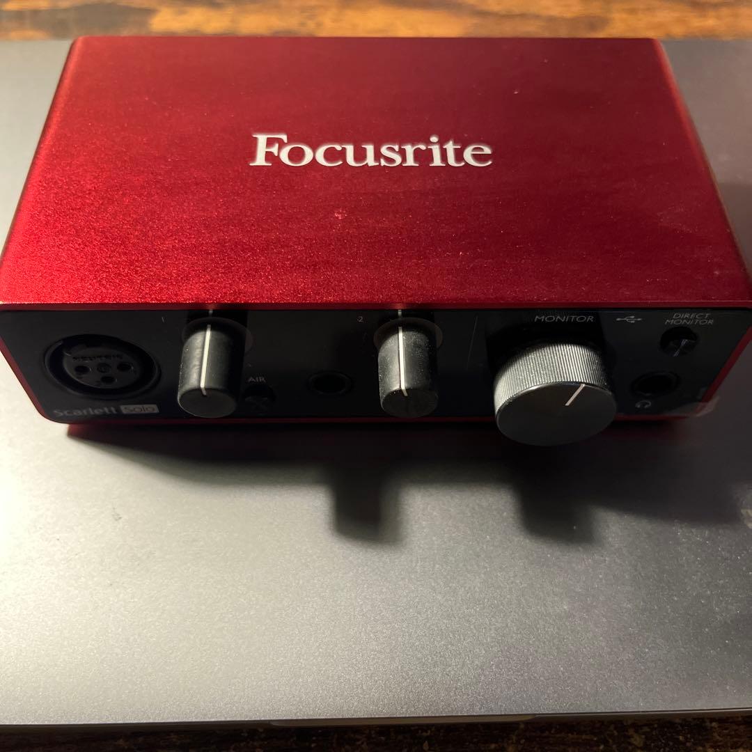 Focusrite Scarlett Solo gen3 オーディオIF Scarlett 3rd Generation Audio Interfaces | Focusrite