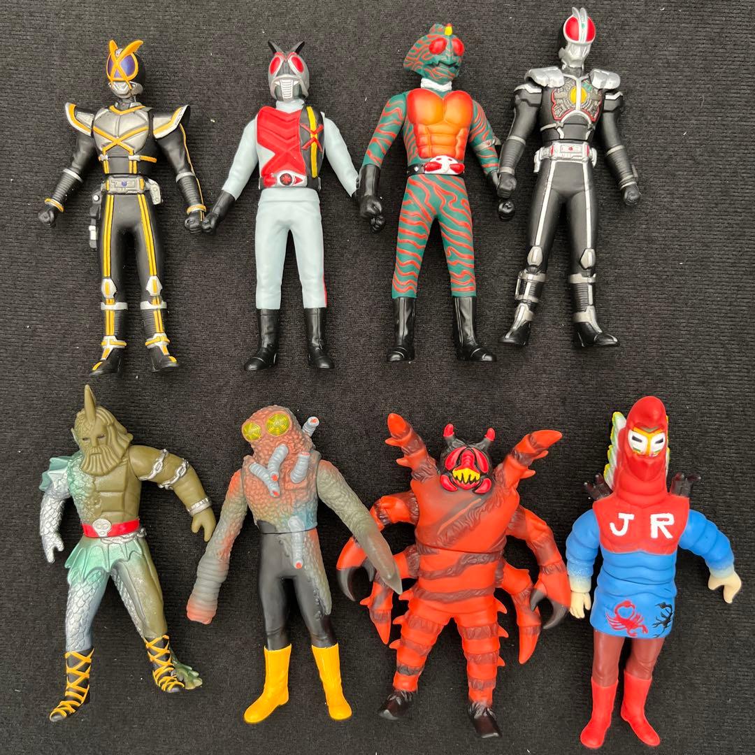 仮面ライダー ソフビ道 EPISODE1 〜3全24種 コンプセット - メルカリ