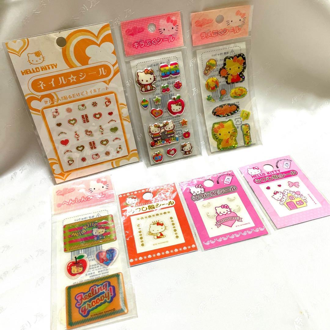 当時物】サンリオ ハローキティ シール ステッカー 平成レトロ