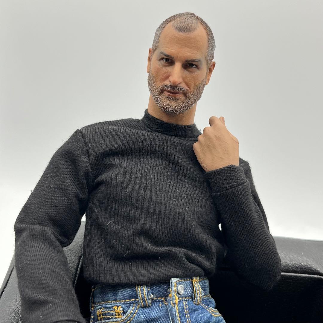 希少】スティーブ・ジョブズ フィギュア レジェンド・トイズ - メルカリ