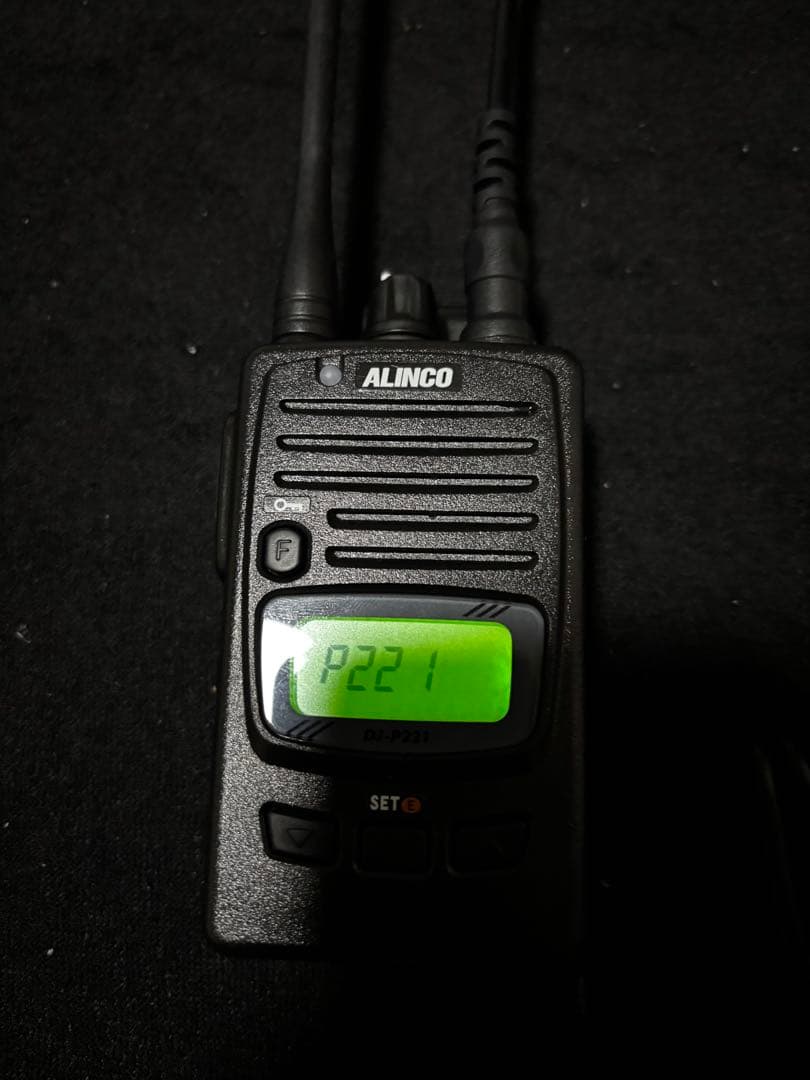 ALINCO DJ-P221 EMS62セット - メルカリ