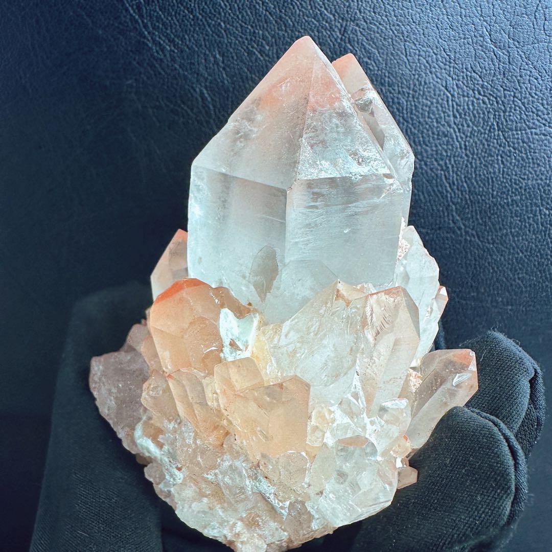 爆アレ❗️可愛いピンク♡超綺麗マダガスカル産パイナップルピンククラスターA1167