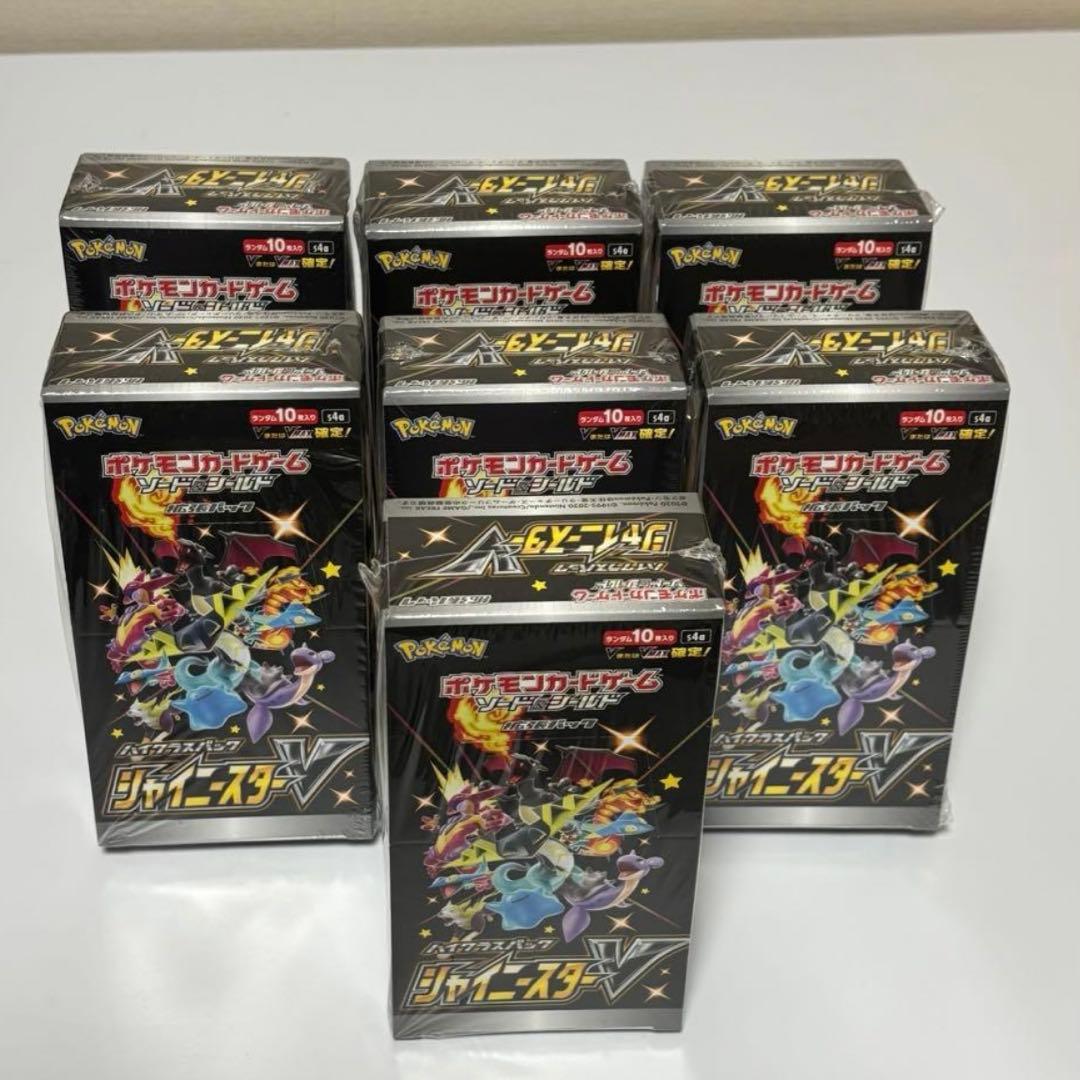 シャイニースターv box 未開封 シュリンク付 7box - メルカリ