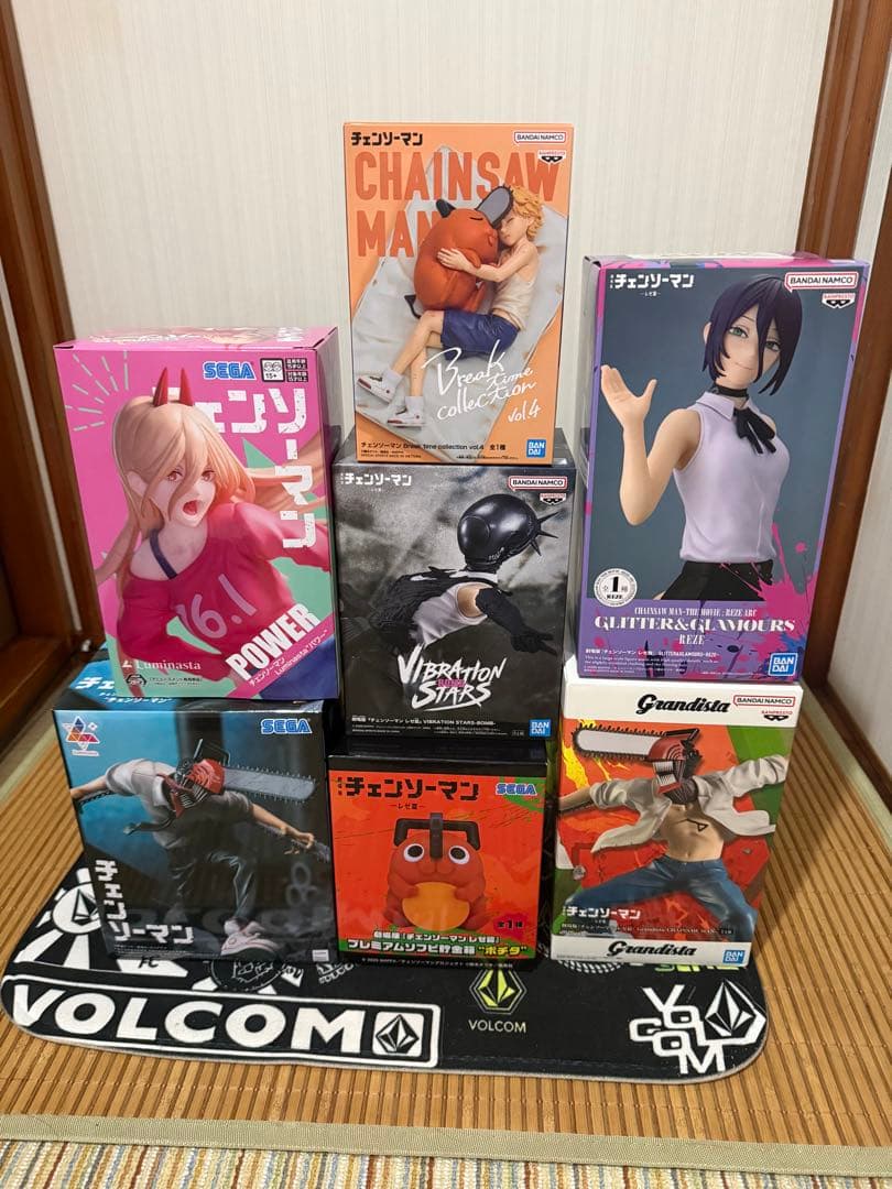 最新 プライズ フィギュア チェンソーマン まとめ売り4点セット 2026年1月最新】チェンソーマンクレーンゲームプライズ景品入荷