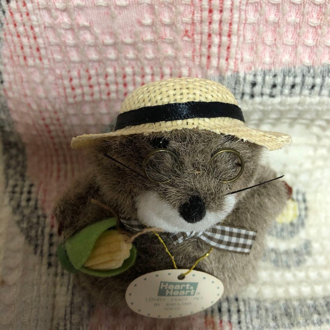 昭和レトロ ナカジマ Heart＆Heart アンクル・モグ ぬいぐるみ 5こ