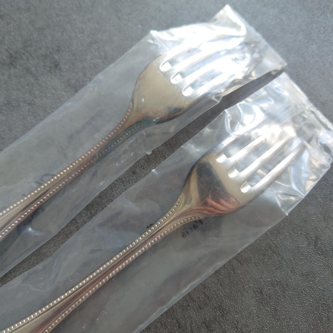 希少 クリストフル パール 未開封 デザートフォーク 2点 - メルカリ