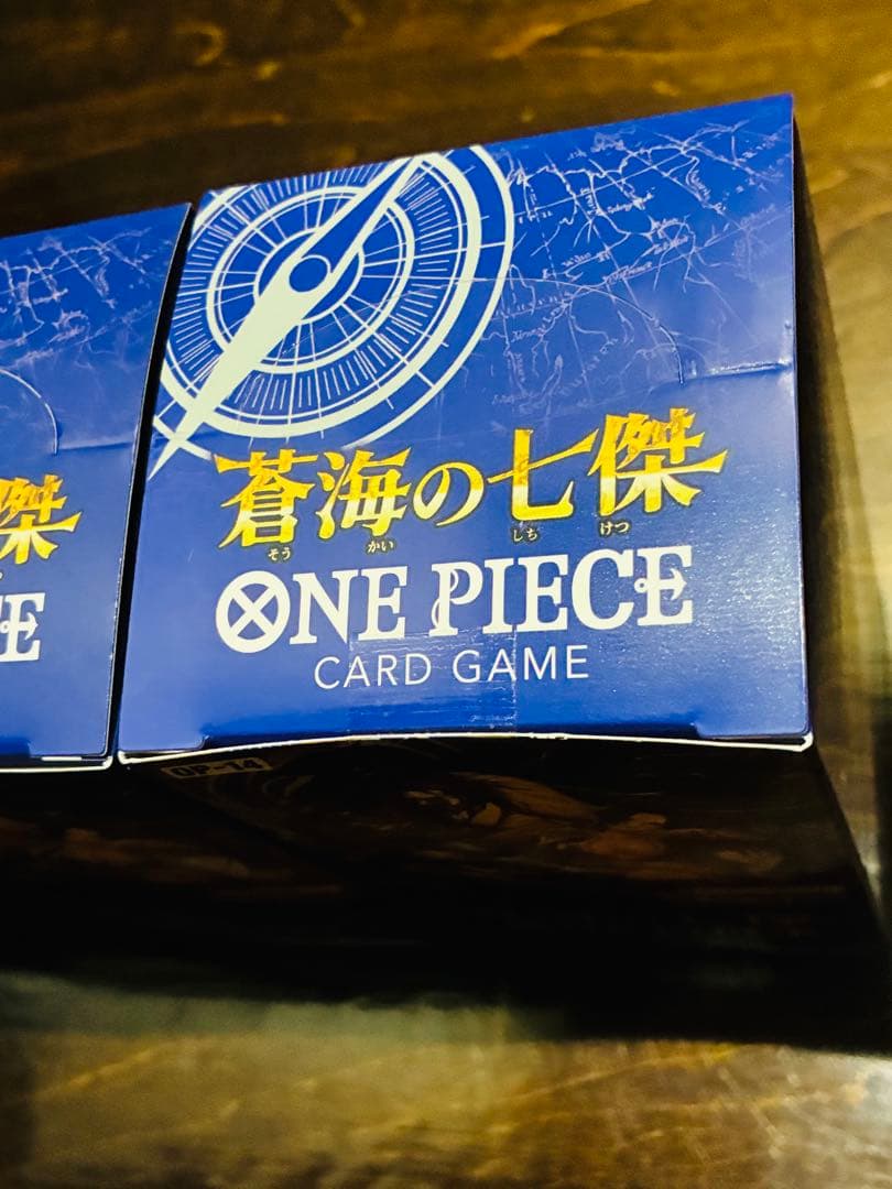 ❗️新品未開封テープ付き❗️ONE PIECE 蒼海の七傑3BOX - メルカリ