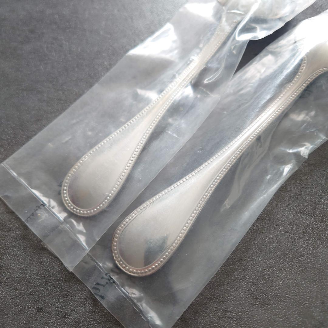 クリストフル パール 未開封 スタンダードスプーン 2点 - メルカリ