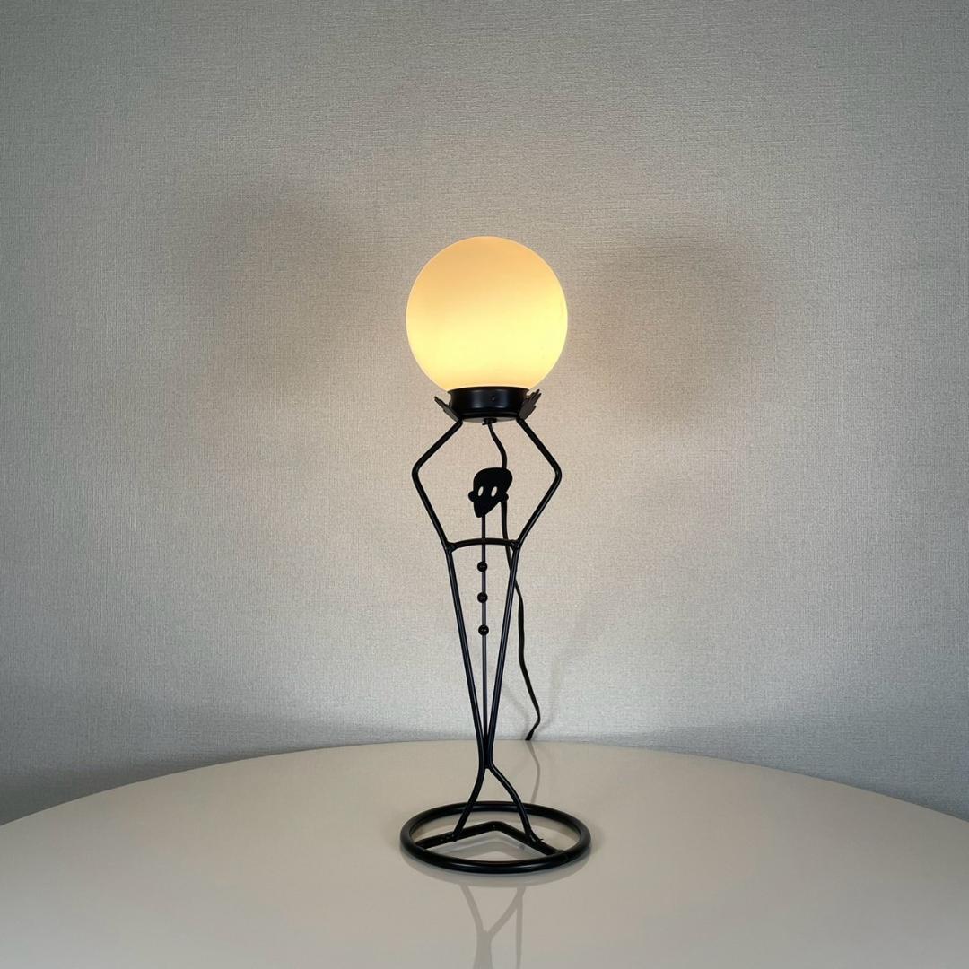 アンティーク】昭和レトロ 桜井制作所 フロアランプ スタンドライト 古道具