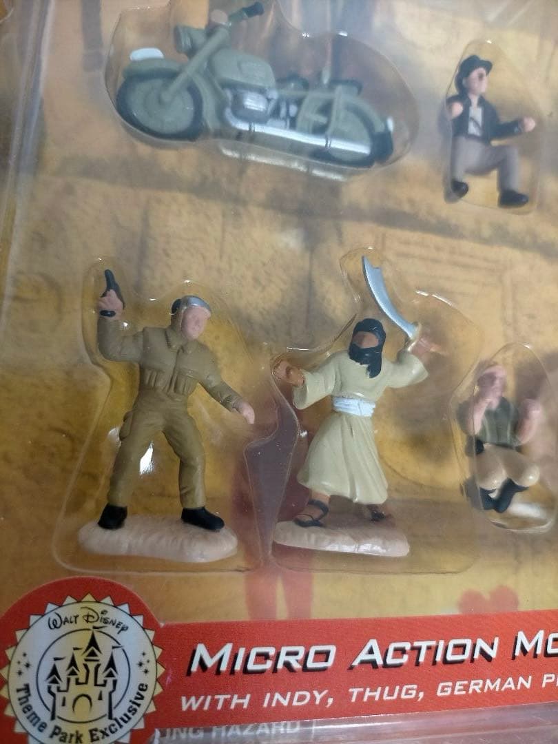レア】インディアナ・ジョーンズ テーマパーク限定 ミニフィギュア 2