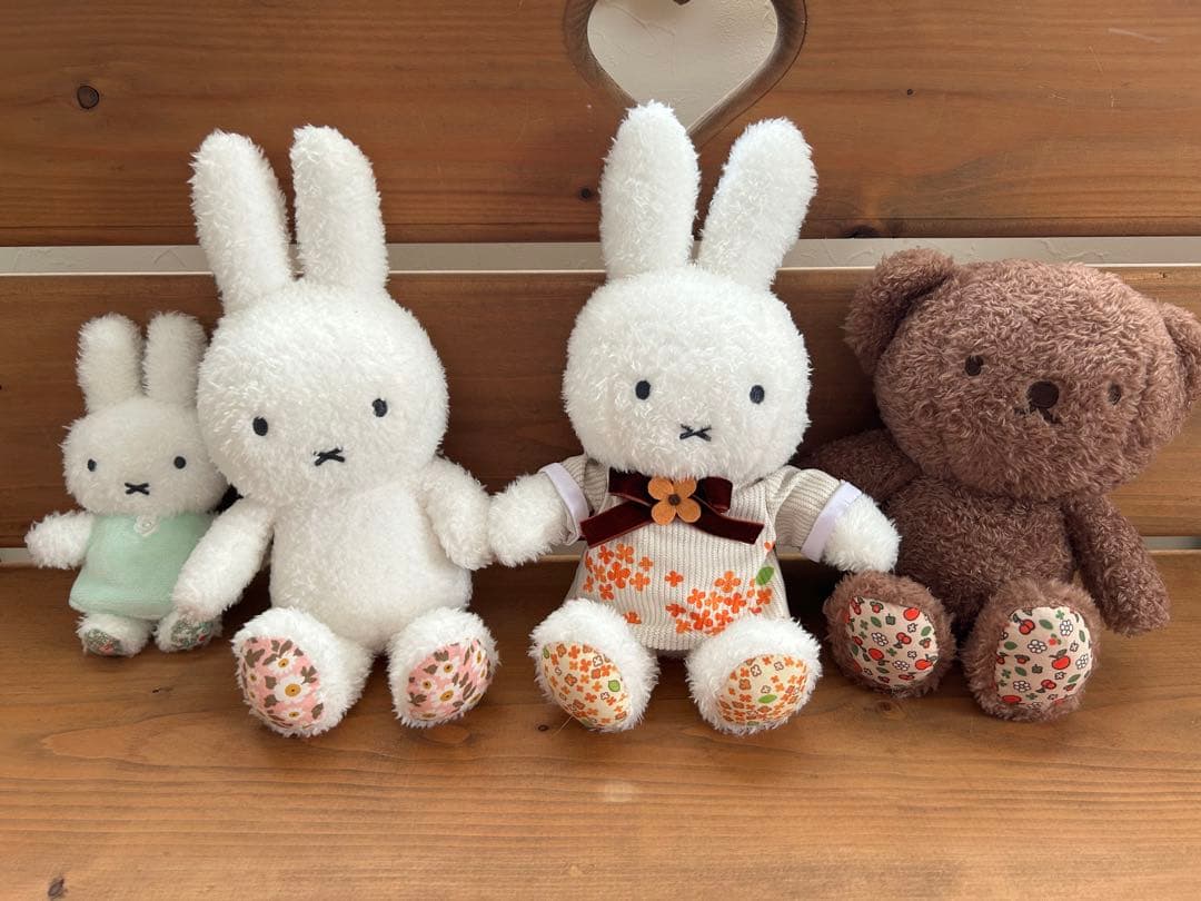 ほわほわミッフィー ほわほわボリス まとめ売り Flower Miffy ほわほわマスコットボリス アートフラワーセット
