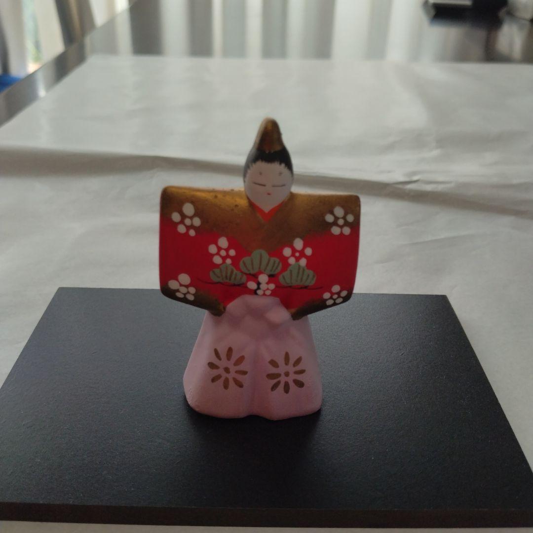 【U636】小さな 雛人形　内裏様のみ 陶器　京都人形 楽天市場】雛人形 陶器 京都の通販