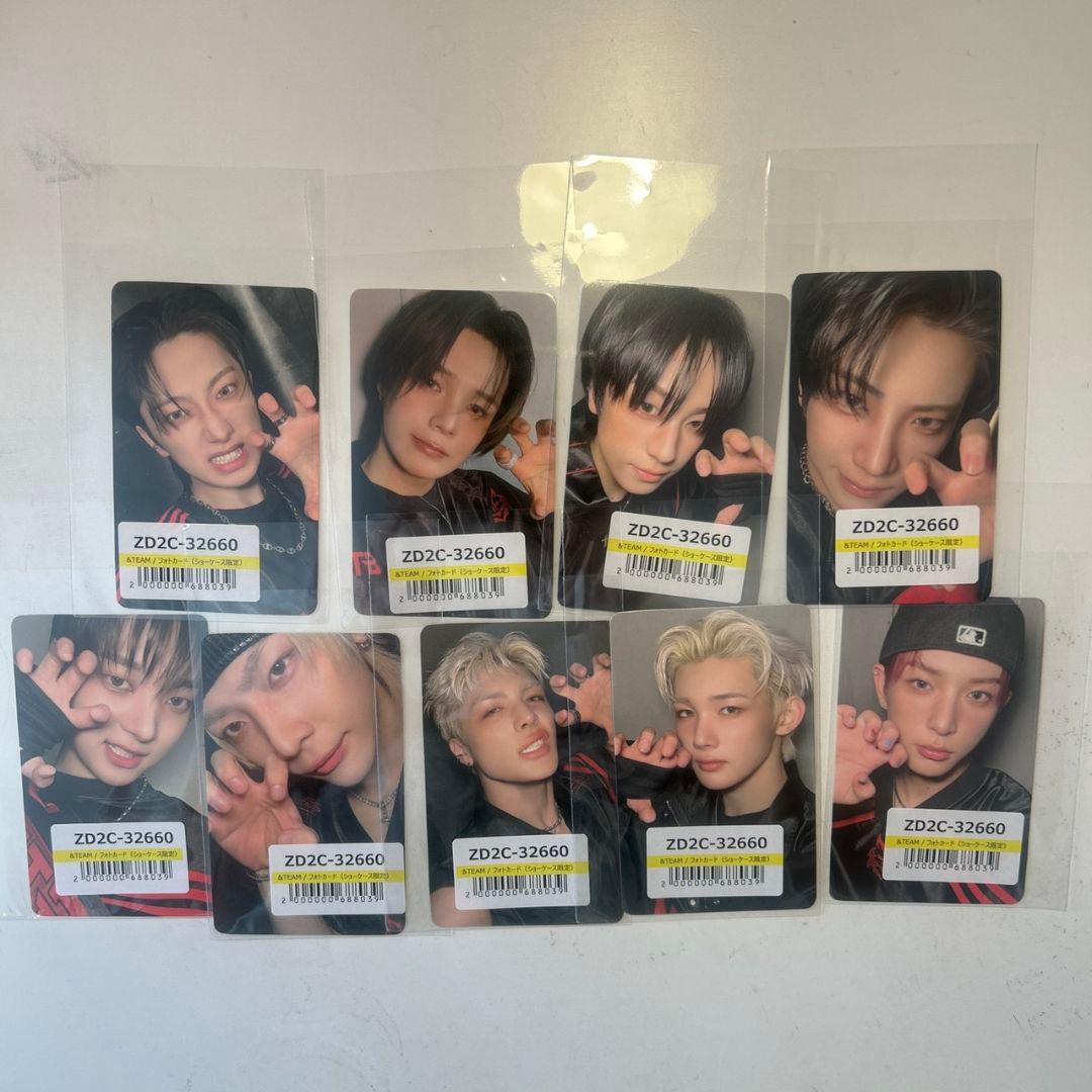 &team Back to life Photocard Box　トレカ &Team KR 1st Mini Album: Back to Life Photocard Box [Weverse Ver