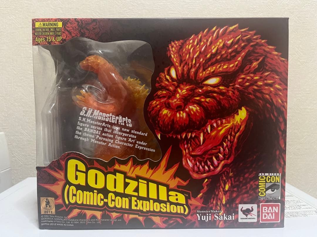 S.H.MonsterArts ゴジラ コミコンエクスプロージョンver - メルカリ